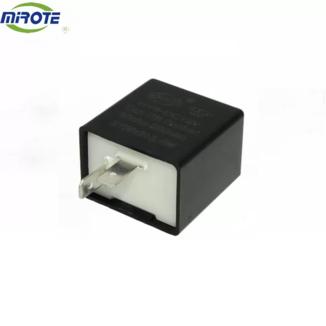2 Point Waterproof Digital Turn Signal Flasher With Black Cover 3.5cm*3.5cm*2.4cm Cube
