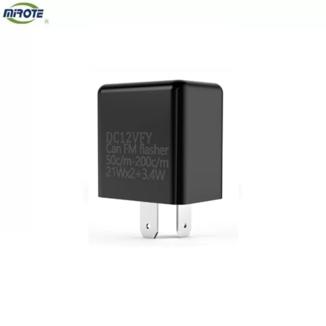 ABS Cover 2 Pin Speed Adjustable Motorcycle Led Flasher Relay